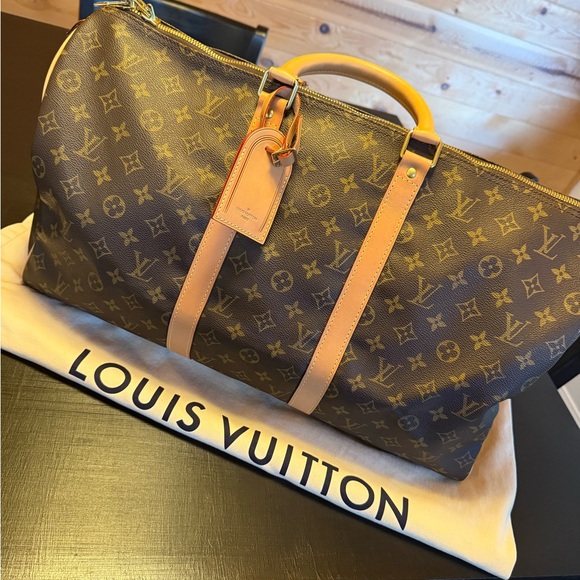 Louis Vuitton Keepall Monogram 50 Bag *AUTHENTIC* - Picture 1 of 11